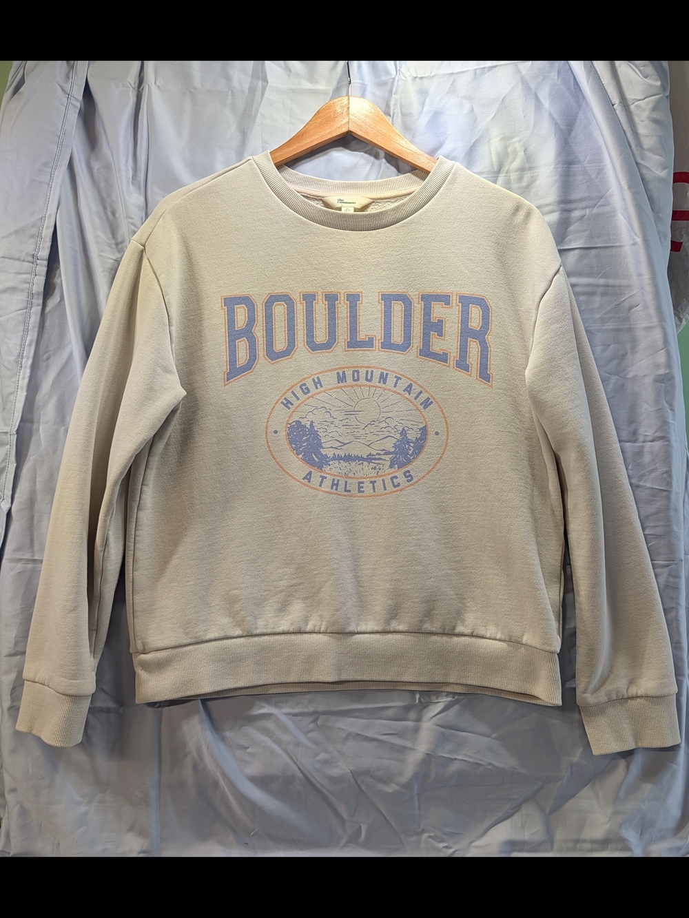the commons Boulder High Mountain Athletics Crewneck Sweatshirt  Size XL  16-18